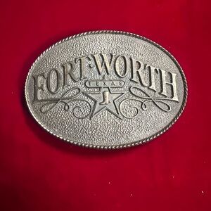 Belt buckle Fort Worth